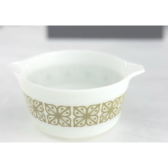 Pyrex Other - Vintage Pyrex Verde Green 473 Square Flower Casserole Dish 1 Qt